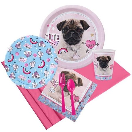 BIRTHDAY EXPRESS BirthdayExpress 305025 Rachael Hale Dog Love Party Pack - Pack of 8 305025